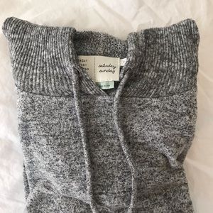 Anthropologie Saturday Sunday Knit Hoodie Sweater